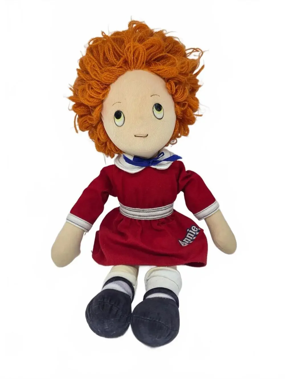 Vintage 1982 Little Orphan Annie Rag Doll 12